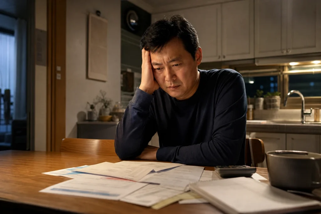 개인회생 변제금 미납 안내 이미지